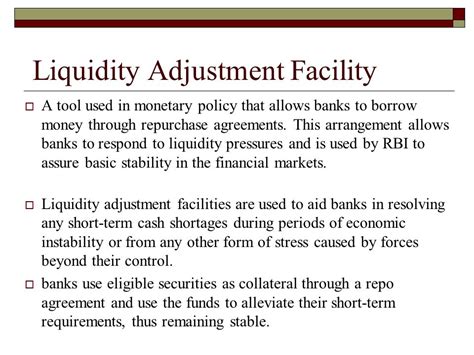 Repurchase Facility: A Monetary Tool Transforming Central Banking