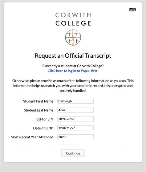 Requesting Your Transcripts