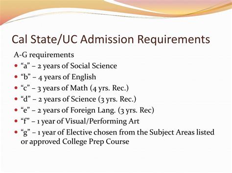Requirements for Transferring from a Cal State to a UC