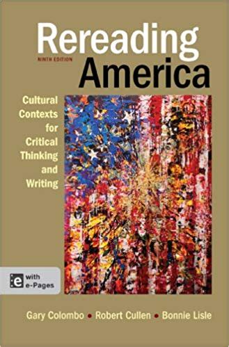 Rereading America 9th Edition Citation Ebook Doc