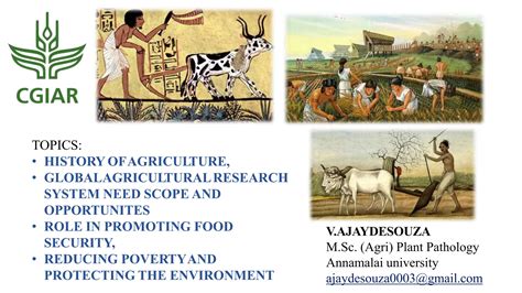 Research History and Agriculture