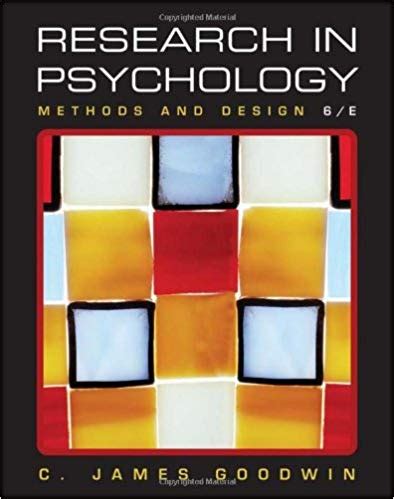 Research In Psychology Methods and Design 6th sixth edition Kindle Editon