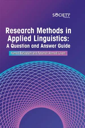 Research Methods In Applied Linguistics: A Ebook Reader