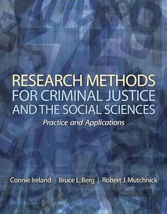 Research Methods for Criminal Justice and the Social Sciences PDF