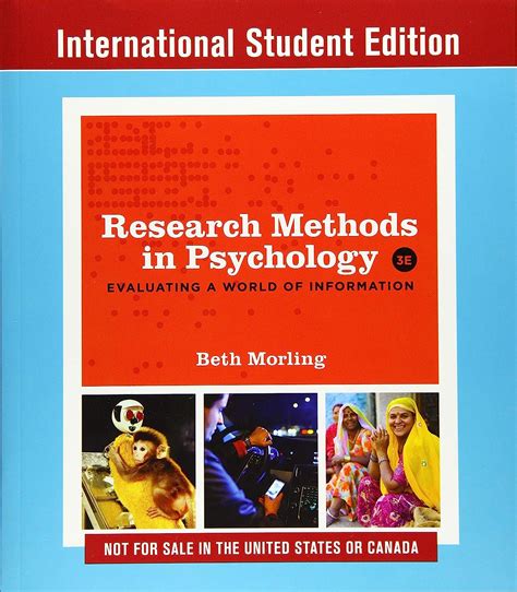 Research Methods in Psychology Evaluating a World of Information PDF