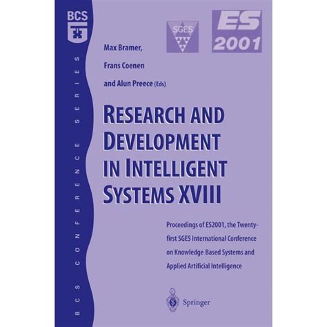 Research and Development in Intelligent Systems XVIII  Proceedings of ES2001 PDF