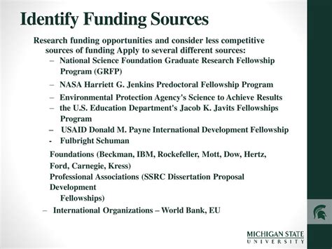 Research and Identify the Right Fellowships