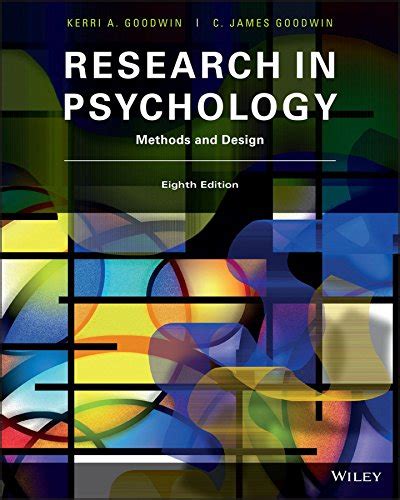 Research in Psychology Methods and Design Doc