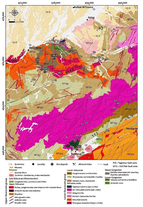 Research the geology of the area: