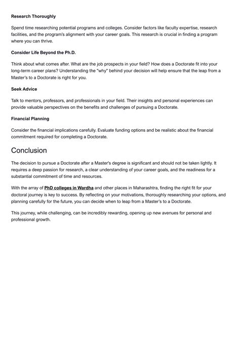 Research thoroughly: