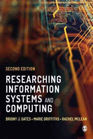 Researching Information Systems And Computing Briony J Oates Free Download PDF Epub