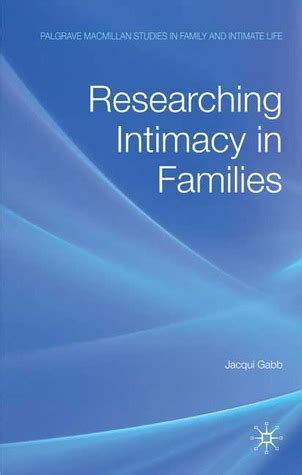 Researching Intimacy in Families PDF