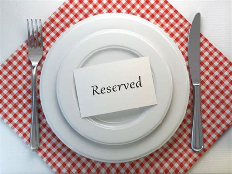 Reserved Lunch: