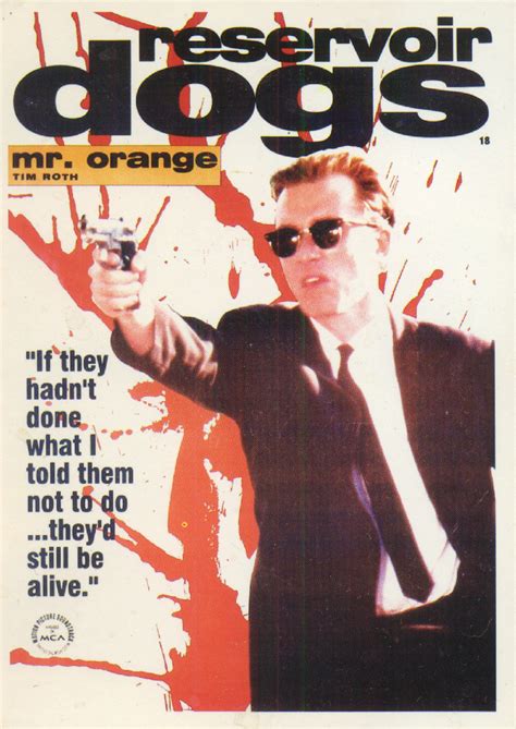 Reservoir Dogs: Mr. Orange's 50,000-Word Tell-All