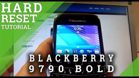 Reset Blackberry Bold 9790 and Reload BlackBerry Device Software Ebook Kindle Editon