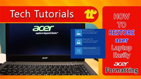 Reset and Recover Acer Aspire V5 to Restore Factory Settings Ebook Reader