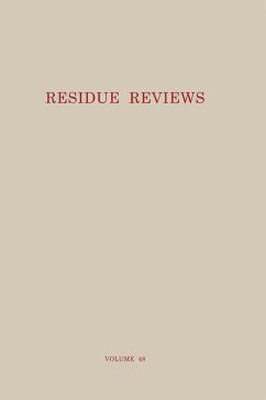 Residue Reviews An Integrated View Epub