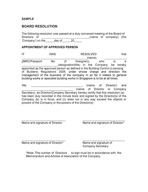 Resolution Of Board Directors Interbank Correspondent PDF