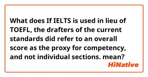 Resolution On Acceptance Of Ielts In Lieu Toefl For Epub