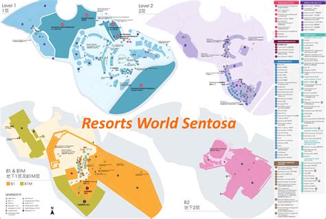 Resort World Sentosa Map: A Comprehensive Guide to Sentosa Island's Thrilling Attractions