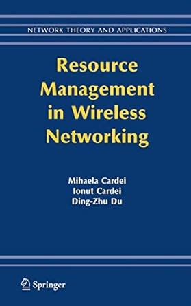 Resource Management in Wireless Networking 1st Edition Epub