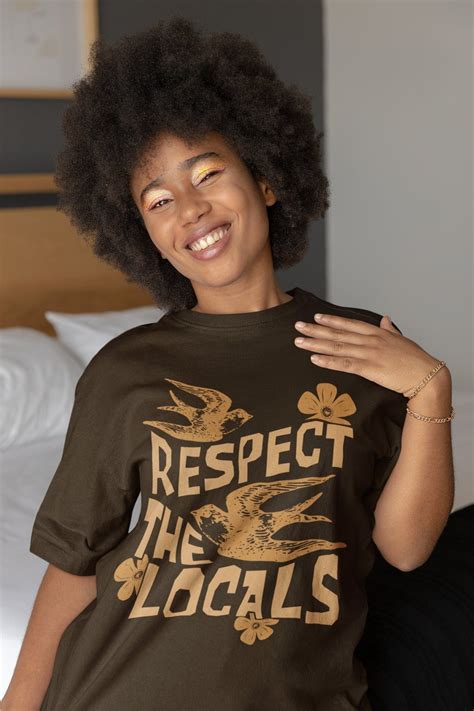 Respect the Locals T-shirt: A Symbol of Sustainable Tourism