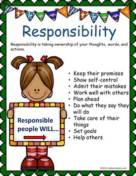 Responsibility (Character Education) Reader