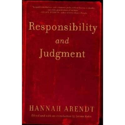 Responsibility and Judgment Reader