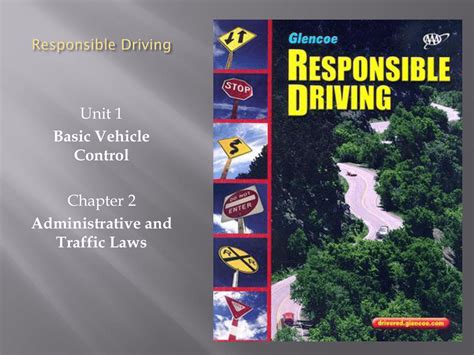 Responsible Driving Review Answers Reader