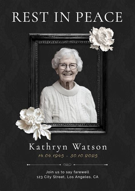 Rest In Peace Templates