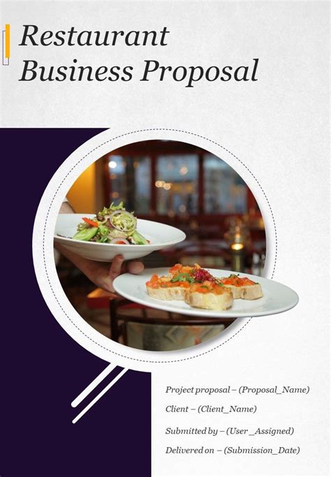 Restaurant Business Proposal Template