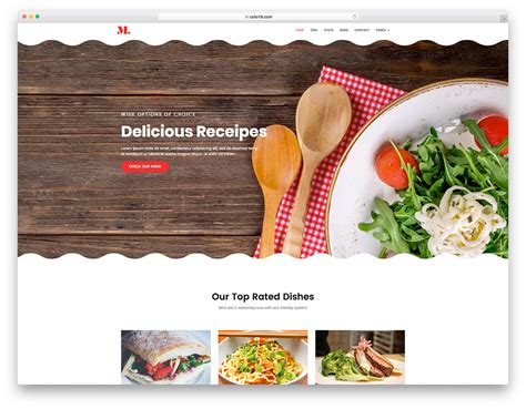 Restaurant Website Templates