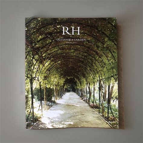 Restoration Hardware Outdoor Catalog
