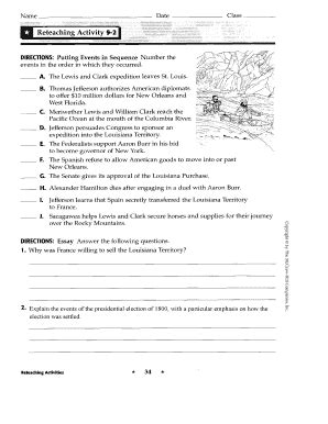 Reteaching Activity 17 1 Answers Reader