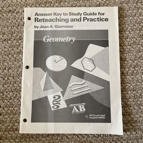 Reteaching Practice Work Geometry Answers PDF