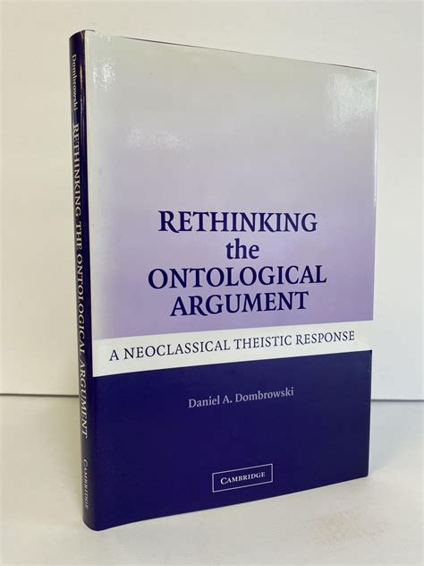 Rethinking the Ontological Argument A Neoclassical Theistic Response Doc