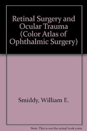 Retinal Surgery and Ocular Trauma Epub