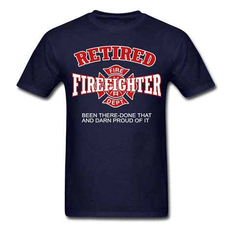 Retired Firefighter T Shirts: A Symbol of Courage, Sacrifice, and Service