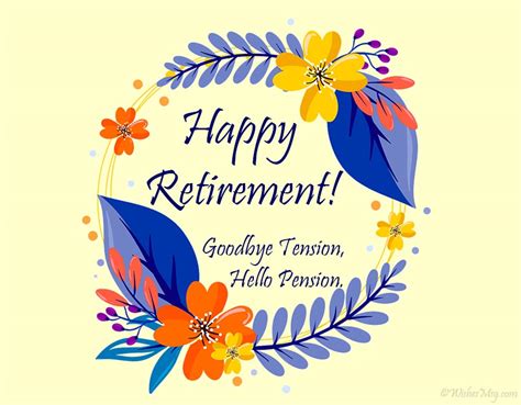 Retirement: A Time to Celebrate and Unwind