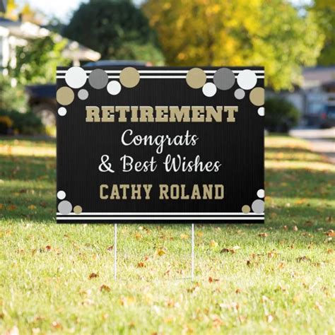 Retirement Signs Ideas: Embracing the Golden Years with Fulfillment