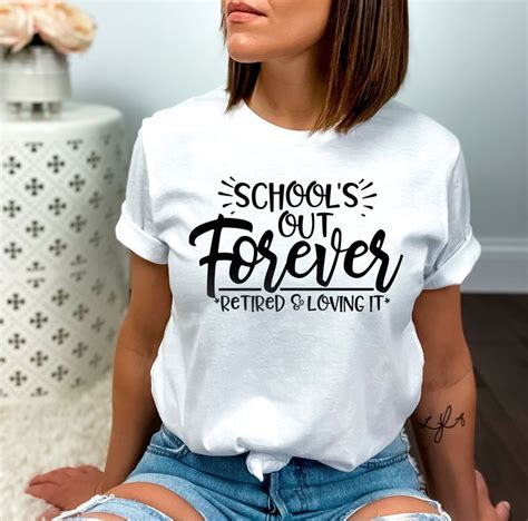 Retirement Teacher Shirts: A Celebration of a Well-Earned Break