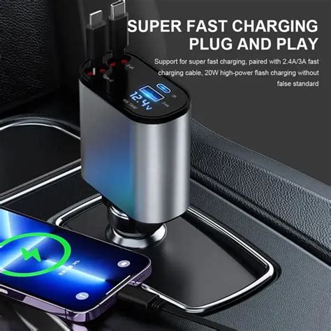 Retractable Car Charger Samsung Epic PDF