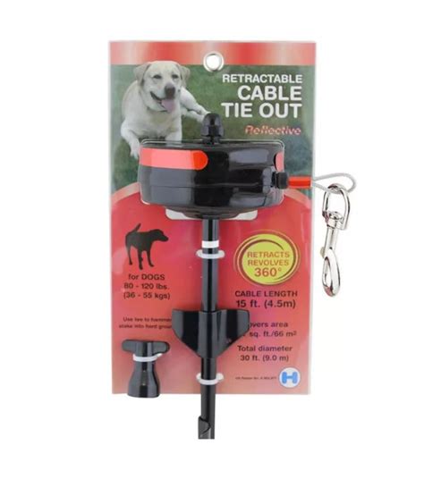 Retractable Dog Tie-Outs: Unleashing Freedom with Control