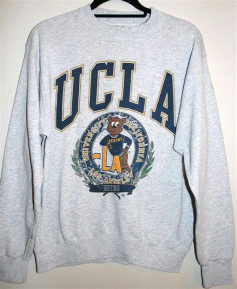 Retro UCLA Sweatshirts: A Timeless Classic for College Pride and Street Style