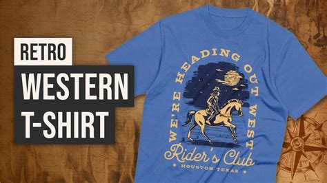 Retro Western T-Shirts: A Timeless Fashion Staple