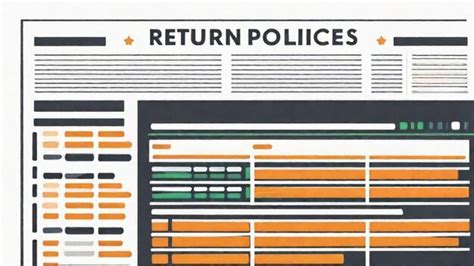 Return Policy: Understanding the Fine Print