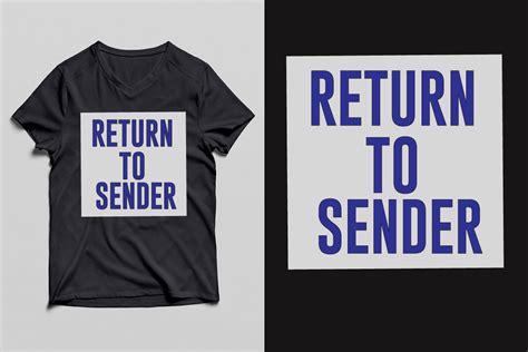 Return to Sender Shirt: A Symbol of Resilience and Empowerment in a Troubling World