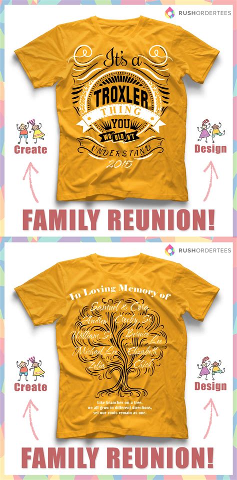 Reunion Tee Shirts: The Ultimate Guide to Creating Memorable and Meaningful Designs