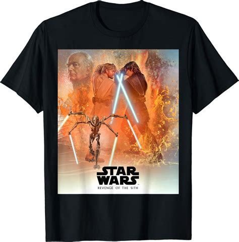 Revenge of the Sith T-Shirt: A Must-Have for Star Wars Enthusiasts