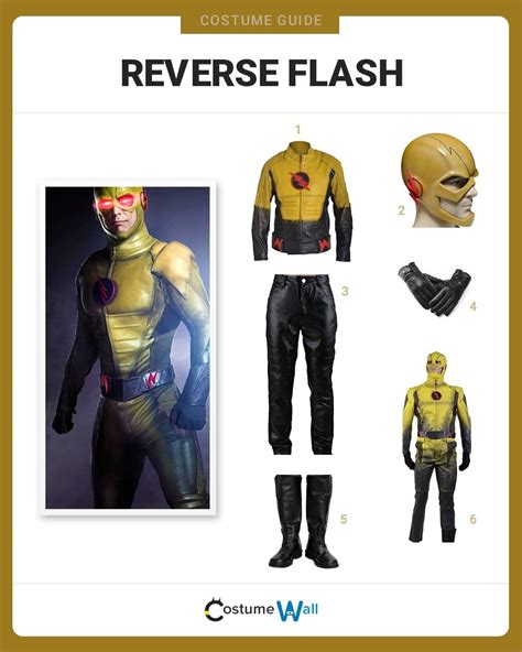 Reverse Flash Costume: An Embodiment of Speed and Darkness